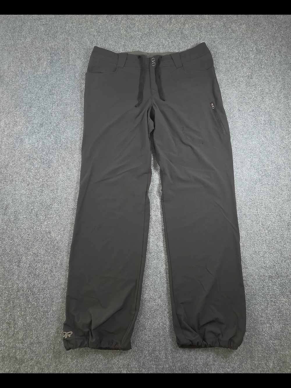Outdoor Research Womens Size 10 Ferrosi Pants Nylon Hiking Black Outdoors Light